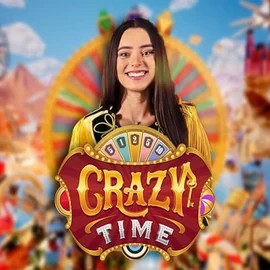 Enjoy Crazy Time by Evolution – logo hosted on incognitoocasino.nl