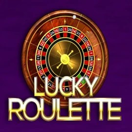 Lucky Roulette slot logo by Belatra Games at Incognito Casino